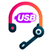 A logo of a usb

Description automatically generated