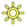 A yellow sun with rays

Description automatically generated