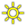 A yellow sun with rays

Description automatically generated