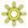 A yellow sun with rays

Description automatically generated