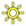 A yellow sun with rays

Description automatically generated